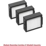 Lin Grup Irobot Roomba Combo J7 Serisi Uyumlu 3’Lü Hepa Filtre Seti