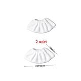 LİN GRUP Sinbo SSC 6418 Buharlı Temizleyici Uyumlu Yedek Mop Paspas Bezi, 2 Adet, 200x90mm