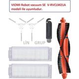 Lin Grup Viomi Robot Se V-Rvclm21A Modeli Ile Uyumlu Yedek Fırça Filtre Set