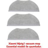 Lin Grup Xiaomi Mi Robot Vacuum Mop Essential Modeli Ile Uyumlu Mop Paspas Bezi 3 Adet