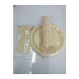 Lina HD 25li Plastik Tabak Bardak Çatal Set