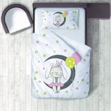 Lina Home Bebek, Çocuk Odası Micro Pamuk Saten Tek Kişilik Çarşafsız Nevresim Takımı Model 00007 - Renkli - 160 x 220 cm