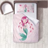 Lina Home Bebek, Çocuk Odası Micro Pamuk Saten Tek Kişilik Çarşafsız Nevresim Takımı Model 00034 - Renkli - 160 x 220 cm