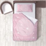 Lina Home Bebek, Çocuk Odası Micro Pamuk Saten Tek Kişilik Çarşafsız Nevresim Takımı Model 00042 - Renkli - 160 x 220 cm