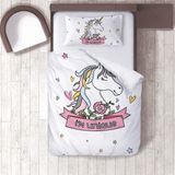 Lina Home Bebek, Çocuk Odası Micro Pamuk Saten Tek Kişilik Çarşafsız Nevresim Takımı Model 00069 - Renkli - 160 x 220 cm