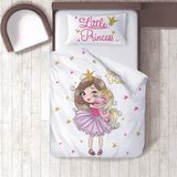 Lina Home Bebek, Çocuk Odası Micro Pamuk Saten Tek Kişilik Çarşafsız Nevresim Takımı Model 00081 - Renkli - 160 x 220 cm