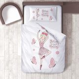 Lina Home Bebek, Çocuk Odası Micro Pamuk Saten Tek Kişilik Çarşafsız Nevresim Takımı Model 00155 - Renkli - 160 x 220 cm