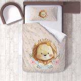 Lina Home Bebek, Çocuk Odası Micro Pamuk Saten Tek Kişilik Çarşafsız Nevresim Takımı Model 00162 - Renkli - 160 x 220 cm