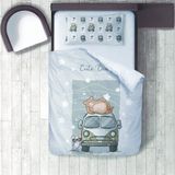 Lina Home Bebek, Çocuk Odası Micro Pamuk Saten Tek Kişilik Çarşafsız Nevresim Takımı Model 00209 - Renkli - 160 x 220 cm