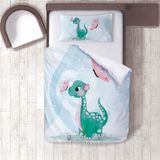 Lina Home Bebek, Çocuk Odası Micro Pamuk Saten Tek Kişilik Çarşafsız Nevresim Takımı Model 00225 - Renkli - 160 x 220 cm