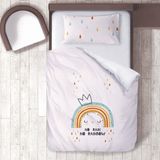 Lina Home Bebek, Çocuk Odası Micro Pamuk Saten Tek Kişilik Çarşafsız Nevresim Takımı Model 00234 - Renkli - 160 x 220 cm