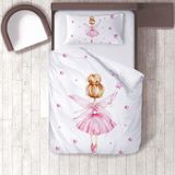 Lina Home Bebek, Çocuk Odası Micro Pamuk Saten Tek Kişilik Çarşafsız Nevresim Takımı Model 00246 - Renkli - 160 x 220 cm