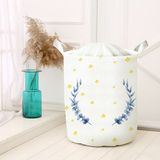 Lina Home Dijital Baskılı Çok Amaçlı Sepet Model 00066 - Beyaz - 30x50cm