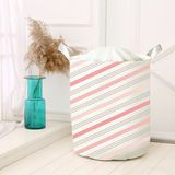 Lina Home Dijital Baskılı Çok Amaçlı Sepet Model 40023 - Beyaz - Kahverengi - 30x50cm