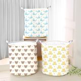 Lina Home Dijital Baskılı Çok Amaçlı Sepet Model 40034 - Renkli - 30x50cm