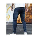 Lina Jean Erkek Mavi Slim Fit Likralı Esnek Jeans Erkek Kot Pantolon