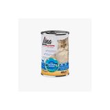 Lina Kedi Somonlu Konserve Maması Balıklı Kedi Yaş Maması 400 Gr