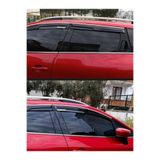 lina oto aksesuar Clio4 stasion wagon kromlu ve kırmızılı cam rüzgarlığı