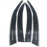 lina oto aksesuar Honda Civic 2001-2005 VTEC kasa yazılı kromlu cam rüzgarlığı
