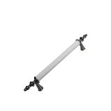 Lina Rustik Kulp Modelleri Lüks Modern Mutfak Dolap Çekmece Mobilya Kulbu 160mm Beyaz-krom