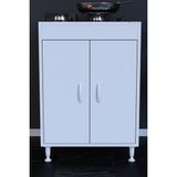 Lina Vella Home Orkide 60 cm Gömme Ocak Uyumlu 2 Kapaklı Mutfak Dolabı 60X85X56 - Beyaz