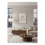 Linacci Premium Gold Gerçek Camlı Lamine Çerçeve Poster Diploma ve Puzzle Uyumlu 50x70 cm