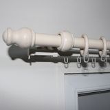 Linadora 28 mm 200 cm Beyaz Ahşap Rustik