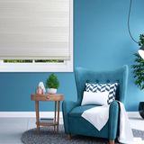 Linadora Krem 100x200 cm Plise Keten Zebra Stor