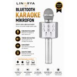 linarya Ws-858 Karaoke Mikrofon Dahili Hoparlörlü Usb Flash Tf Kart