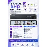 Linas 5Mp 4 Kanal Ahd Dvr Xmeye Kayıt Cihazı