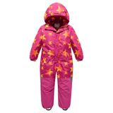 linboo Üniseks Çocuk Tek Parça Kar Kıyafeti / Kapüşonlu Kayak Tulumu Su Geçirmez Kar Tulumu Kalınlaştırılmış Sıcak Dış Mekan Kayak Kıyafetleri Snowboard Erkek ve Kız Çocukları için