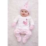 Linda Harris Little Swan Pembe 5’li Yenidoğan Kız Bebek Hastane Çıkışı Seti