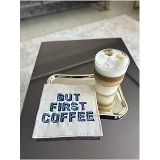 Linda Mia But First Coffee Desenli Kokteyl Peçete