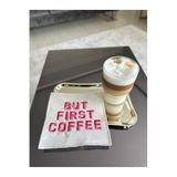 Linda Mia Home Linda Mia But First Coffee Desenli Kokteyl Peçete