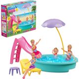 Linda'nın Havuzu - Havuz Partisi Oyuncak - Havuz Partisi Seti - Barbie Havuz Seti