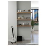 LİNDE HOME 50x15 3 Lü, Masif Duvar Rafı, Kitaplık, Kütüphane