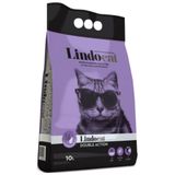 Lindo Cat 10 lt Double Action Lavanta&Argan Kokulu Topaklanan İnce Taneli Bentonit Kedi Kumu
