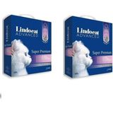 Lindo Cat 10x2 lt Advanced Süper Premium Extra Strong Bebek Pudralı Topaklaşan Kedi Kumu