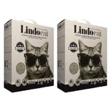 Lindo Cat Aktif Karbonlu Topaklaşan 2x6 lt Kedi Kumu
