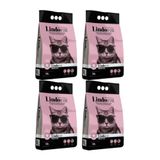 Lindo Cat Bebek Pudralı Ince Taneli Topaklaşan 4x10 lt Kedi Kumu