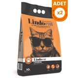 Lindo Cat Charme Kadife Çiçeği Amber Kokulu Topaklanan Kalın Taneli Bentonit 10x2 lt Kedi Kumu