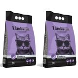 Lindo Cat Double Action 2x10 lt Lavanta ve Argan Kokulu İnce Taneli Kedi Kumu
