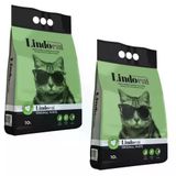 Lindo Cat Kokusuz Bentonit Topaklanan İnce Taneli 2x10 lt Kedi Kumu
