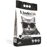 Lindo Cat Natural White Kokusuz Kalın Taneli Topaklanan 10 lt Kedi Kumu