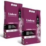 Lindo Cat Tozsuz Aktif Karbonlu Fresh Bentonit 2x8 lt Kedi Kumu
