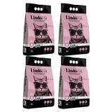 Lindocat Bebek Pudrası Parfümlü 4x10 lt İnce Kedi Kumu