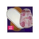 LindoHome Ahsap puset seti, Ahsap örgü kiti yatak ve yastıklı set, 4 mm mdf 33x65