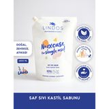 Lindos Lavanta Kokulu Antibakteriyel Çok Amaçlı Doğal Sıvı Kastil Sabun 1200 ml