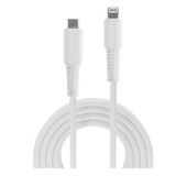 Lindy LIN-31315 0.5 Mt USB 2.0 Type C to Lightning C94 Erkek-Erkek Beyaz Apple Şarj Kablosu