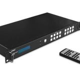 Lindy LIN-38238 4 Giriş 4 Çıkışlı HDMI 4K 60 Ölçekliklendirme Özellikli Matrix HDMI Switch